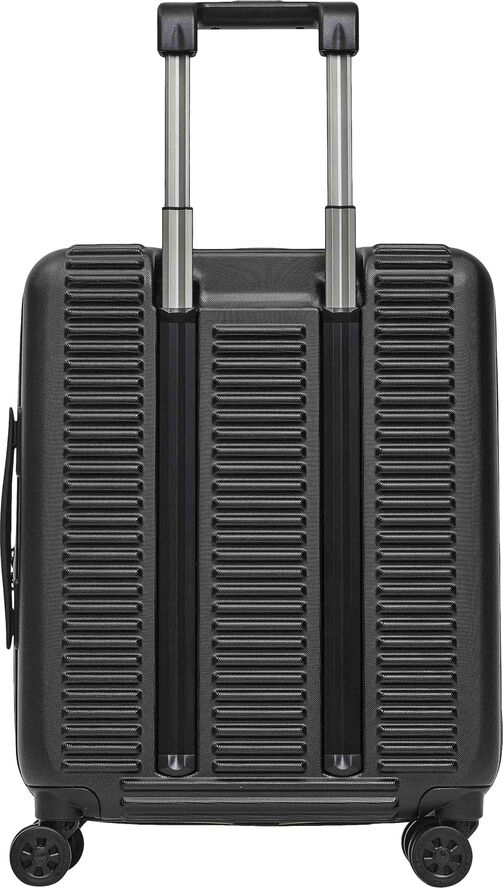 Mandarina Duck TANK CASE TROLLEY CABIN W/FRONT POCKET / BLACK Black