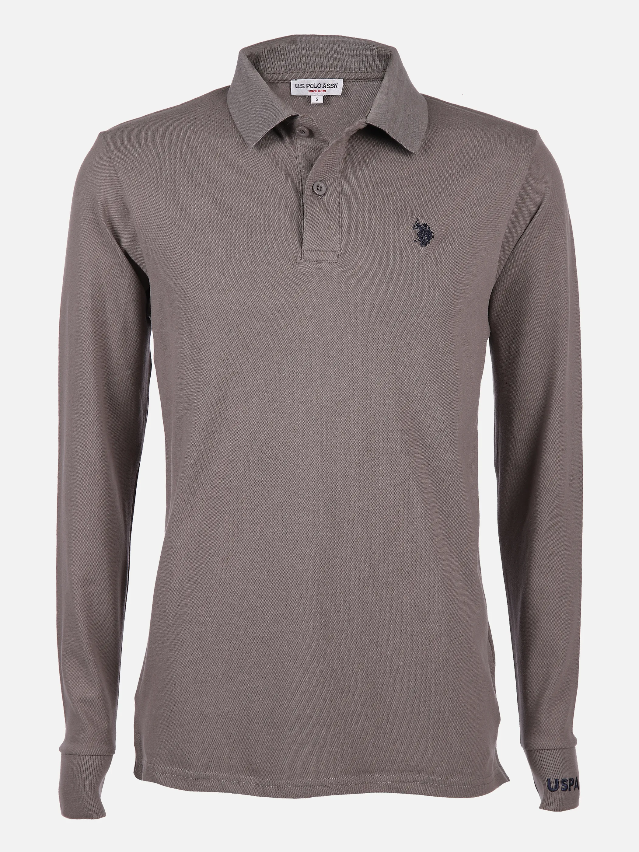 Herren Poloshirt mit langem Arm
