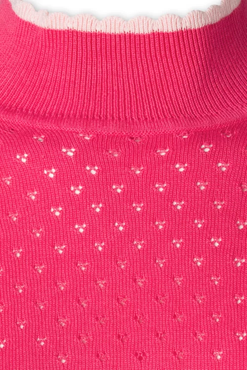 Blutsgeschwister Delicious Minds gebreide trui in firefly roze