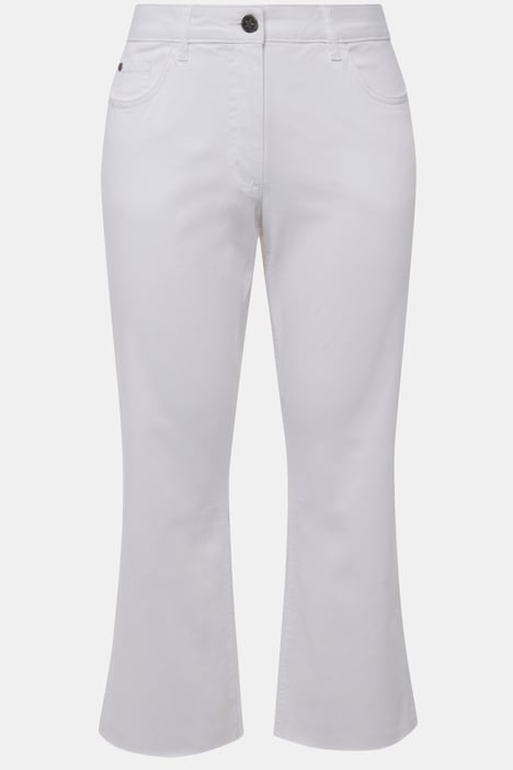 7/8-Jeans Claire, Stretchkomfort, geschnittener Saum, 5-Pocket