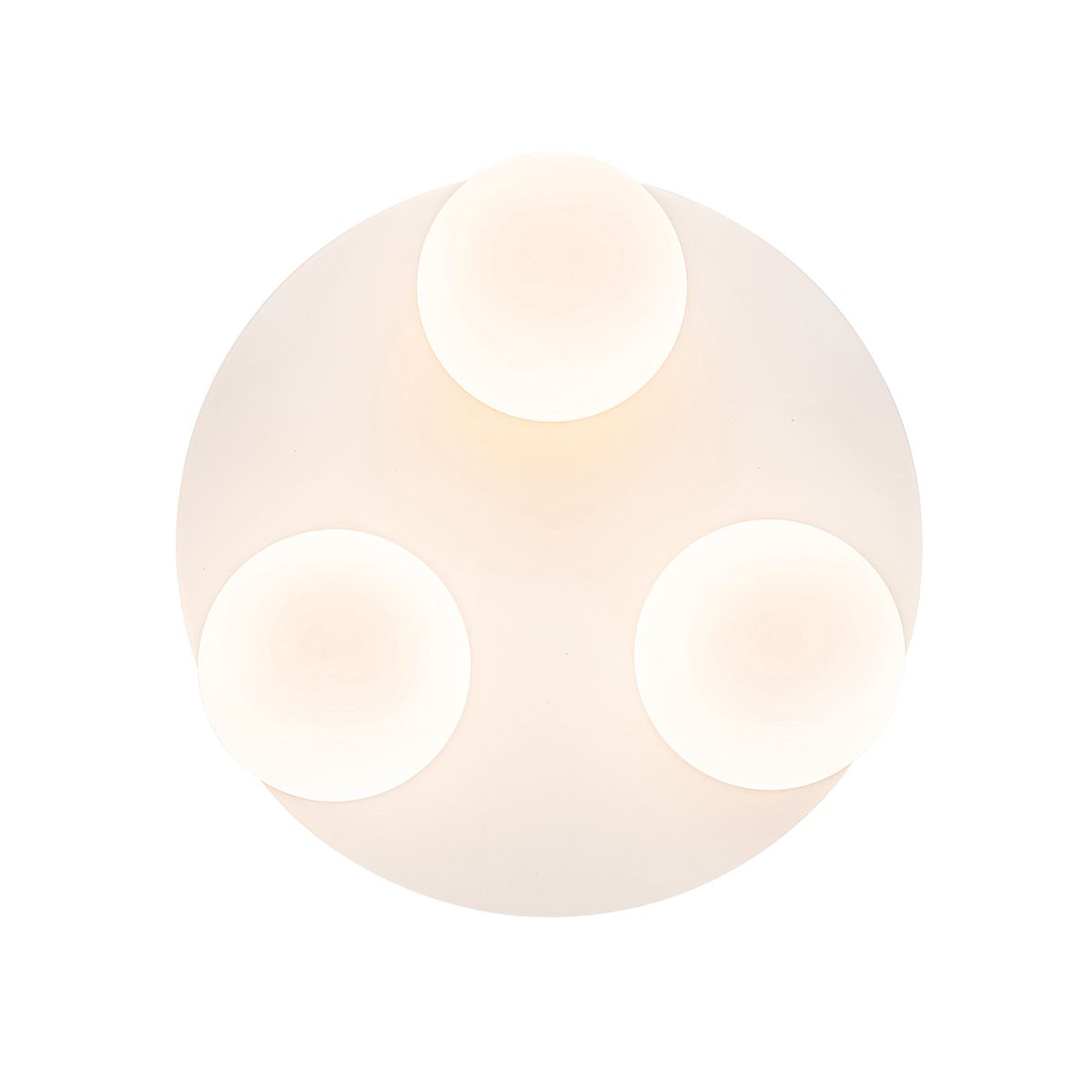 Moderne badkamer plafondlamp wit 3-lichts - Cederic
