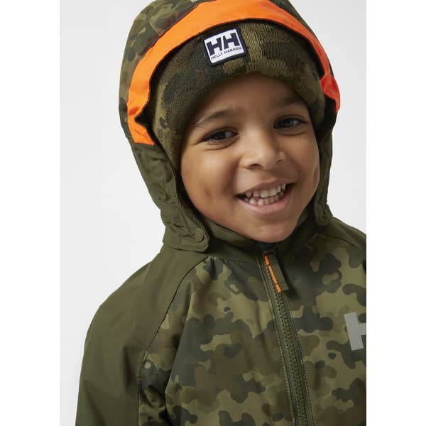 Veste de ski HELLY HANSEN K LEGEND 2.0 INS JKT UTILITY GREEN