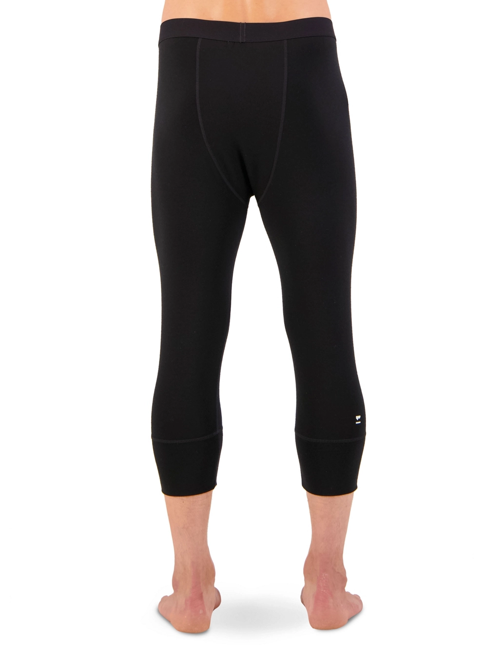 Mons Royale Merino Cascade Flex 3/4 Legging Base Layer B black