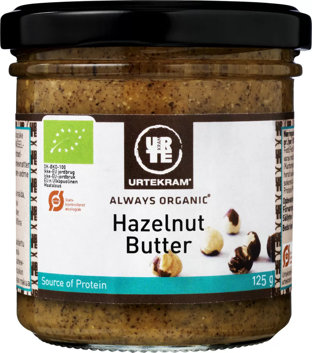 Urtekram Hazelnut butter Ø - 125 g