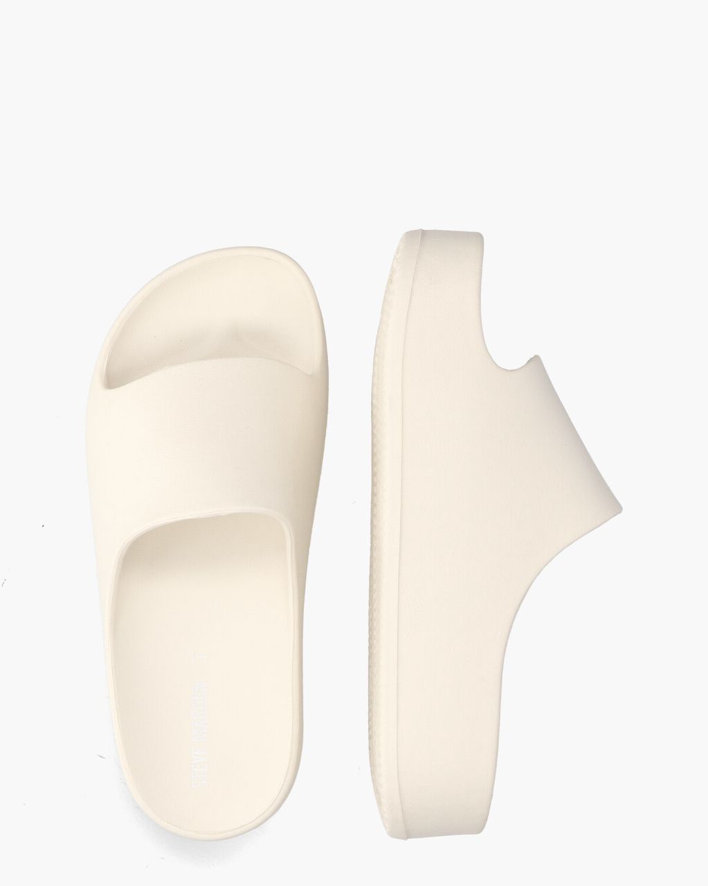 Steve Madden Astro Off-White Damesslippers
