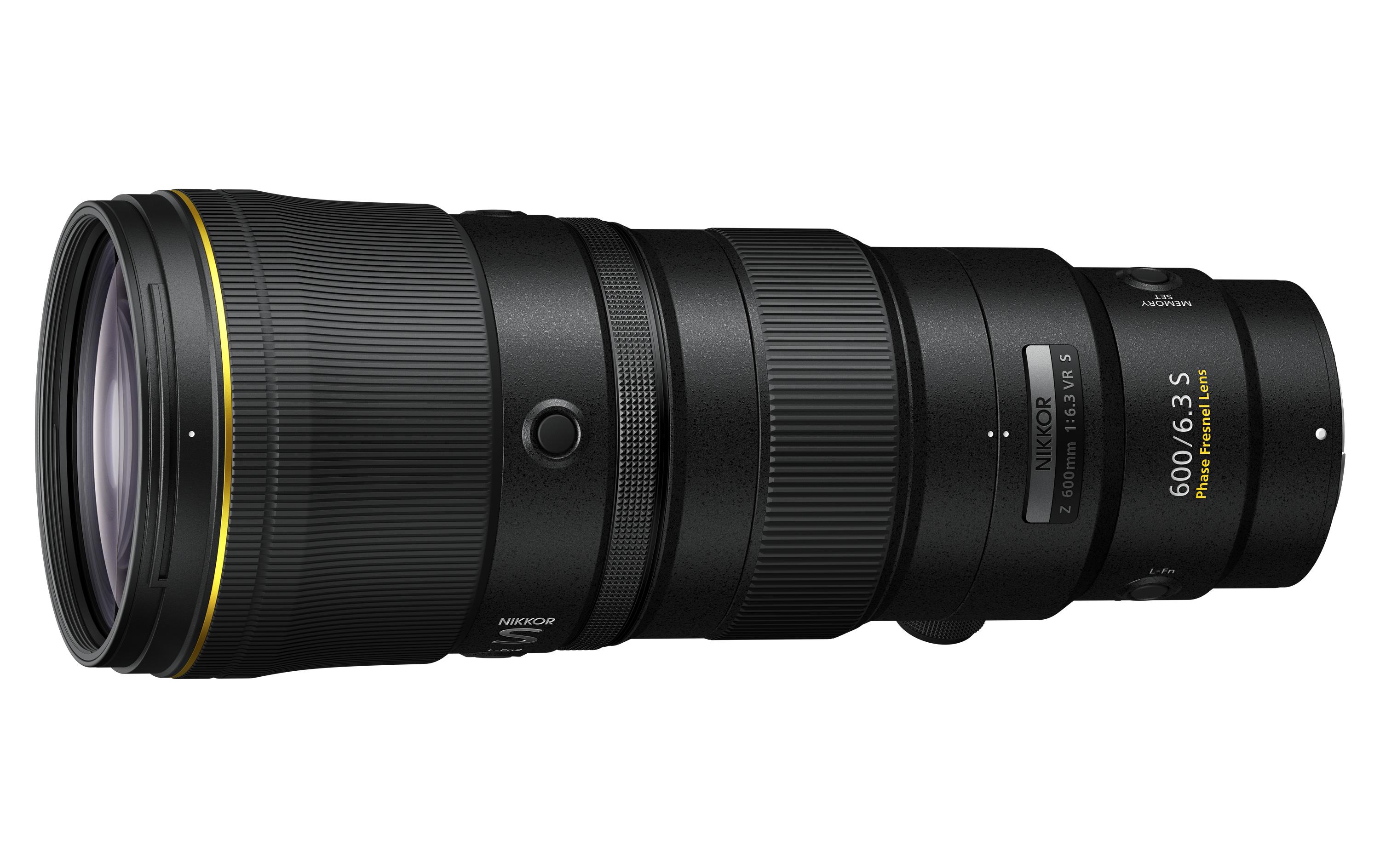 Festbrennweite NIKKOR Z 600mm F/6.3 VR S – Nikon Z<br>Superteleobjektiv mit leichtem Gewicht und ausbalanciert für Freihandaufnahmen
