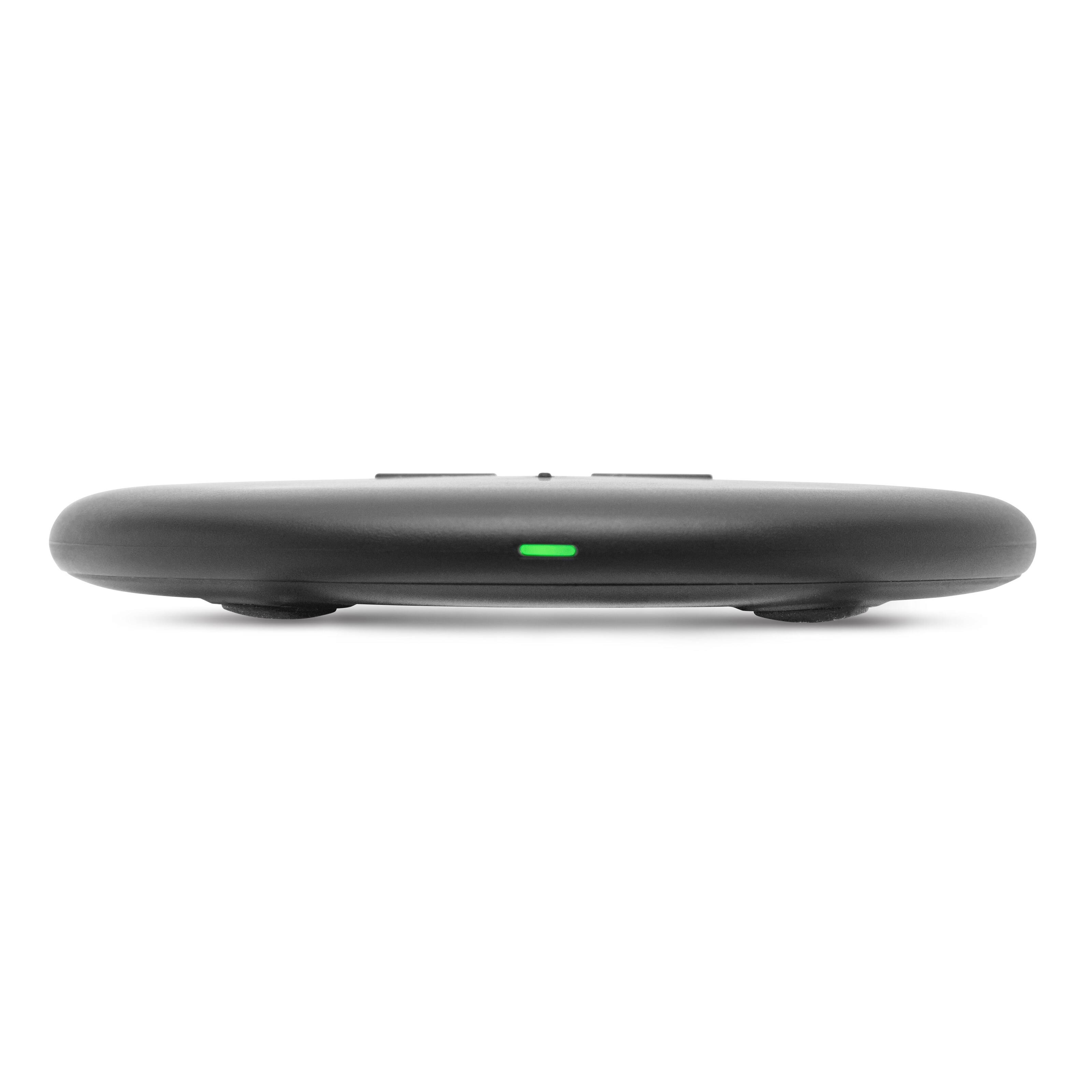 Linocell Trådløs Qi-hurtiglader 15 W Svart