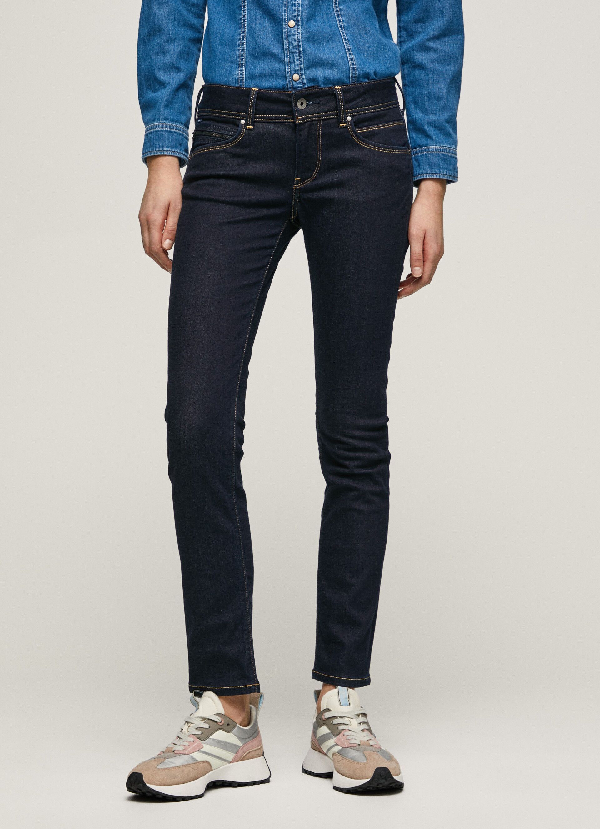 JEAN NEW BROOKE REGULAR MÉDIO SHOT - jeans