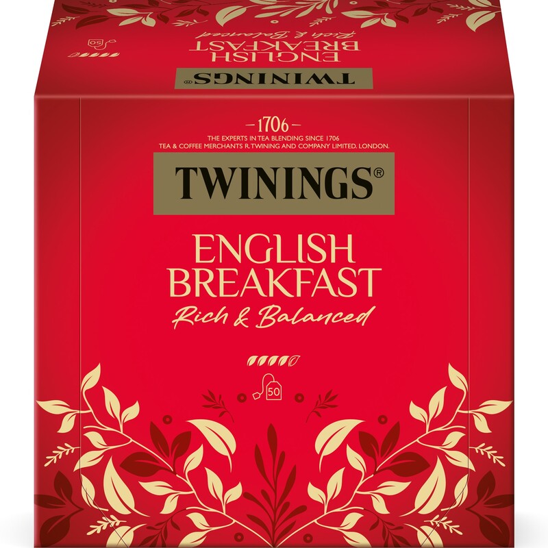 Twinings Tee English Breakfast, 50 Stück