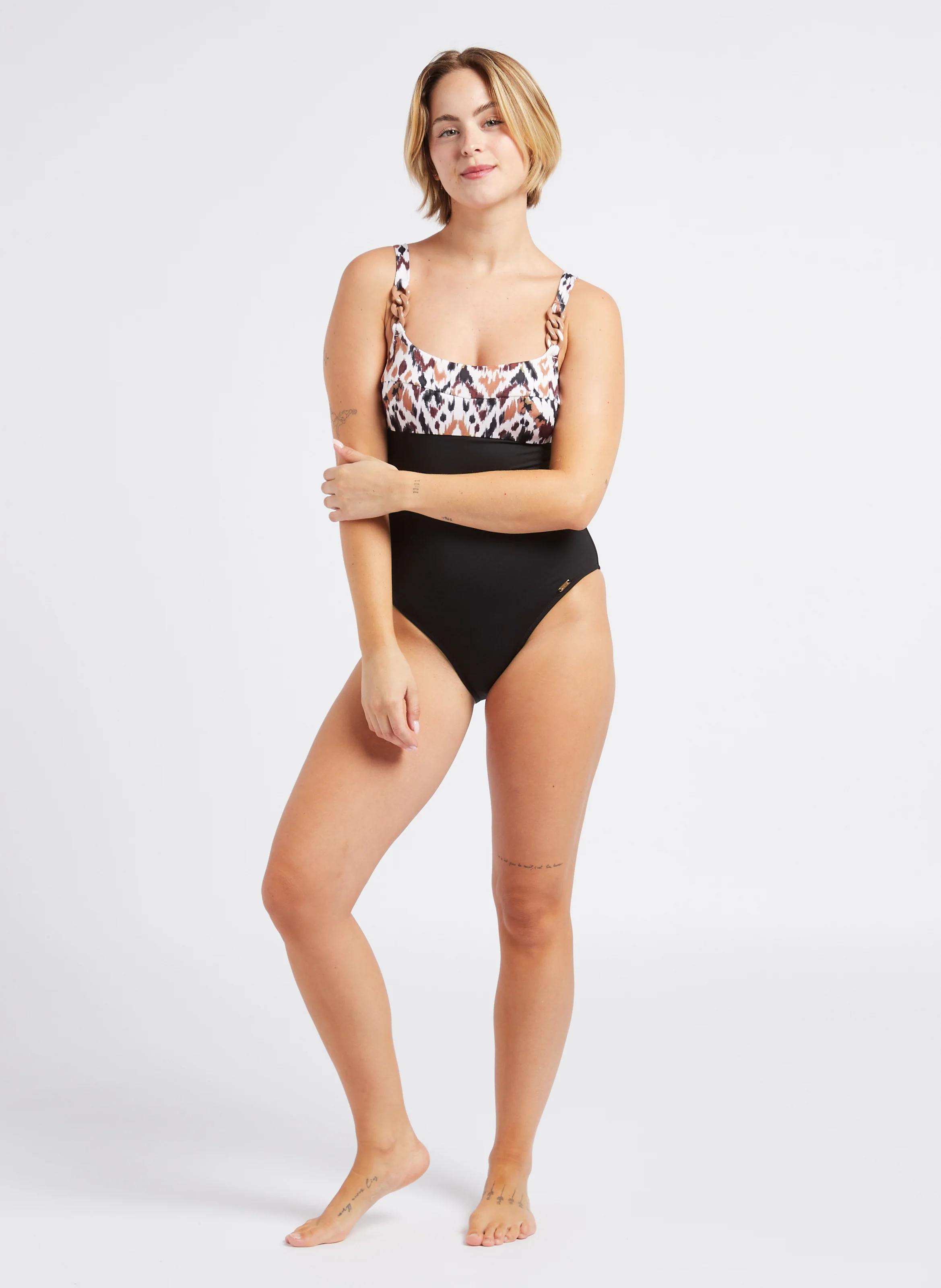 BANGKA - Maillot de bain une pièce| Marron