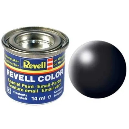 Revell Emaille Color, schwarz, seidenmatt, 14ml