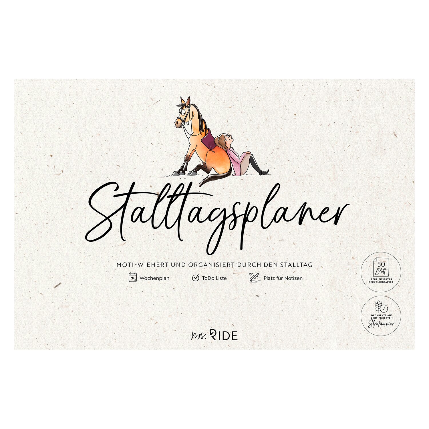 mrs. RIDE Stalltagsplaner