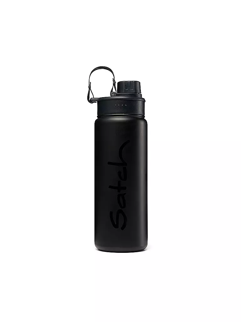 SATCH Trinkflasche 0,5l Edelstahl Black schwarz