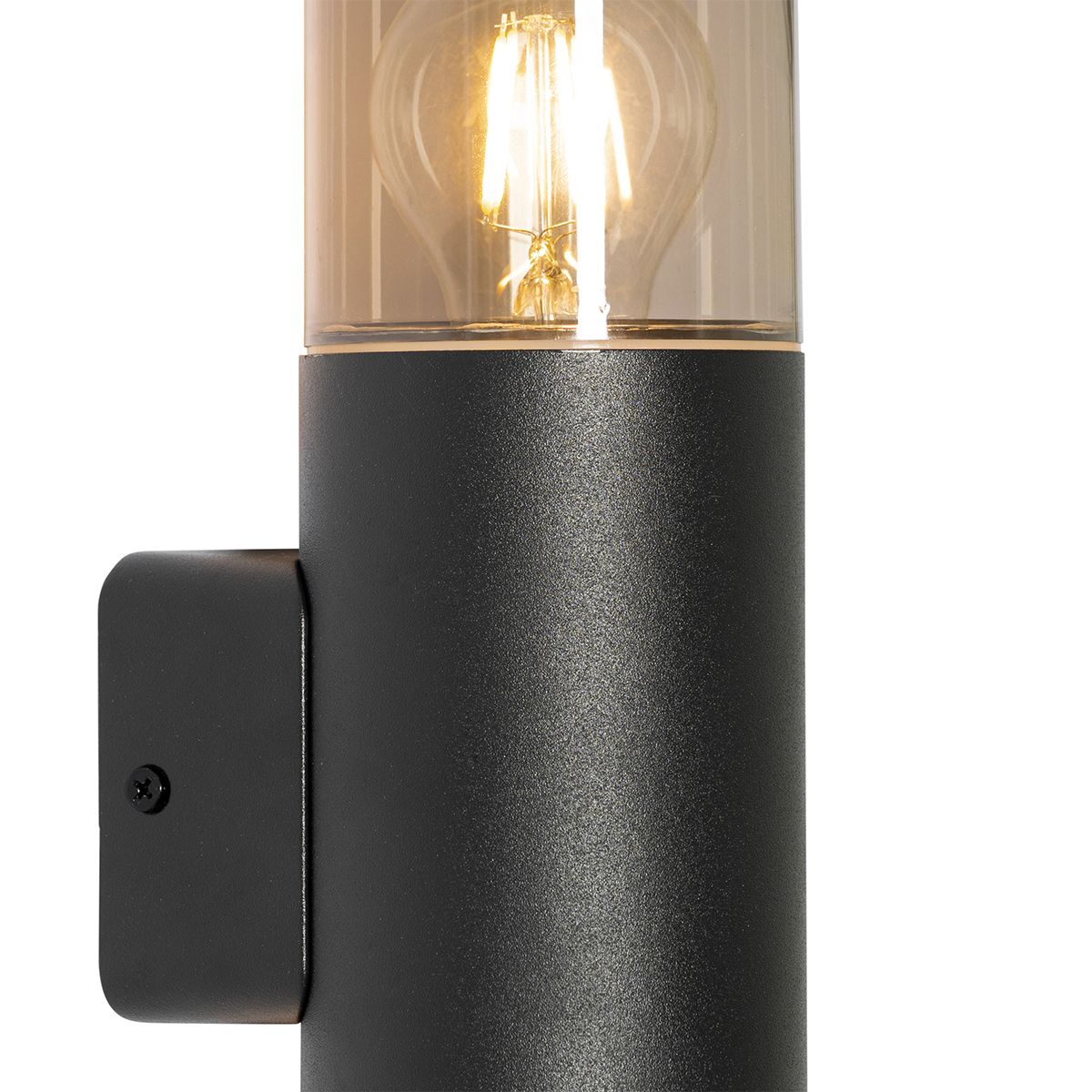 Moderne buiten wandlamp zwart 2-lichts IP44 - Odense