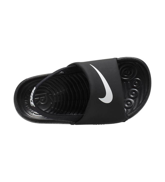 NIKE KAWA BABY/TODDLER SLIDE BLACK-WHITE-WHITE-WHITE