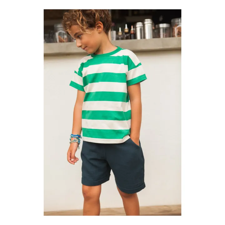 Marlot Paris T-Shirt Rayé Augusto  | Vert