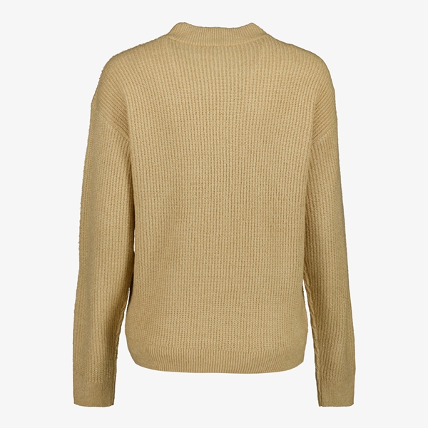 TwoDay dames trui met franjes beige