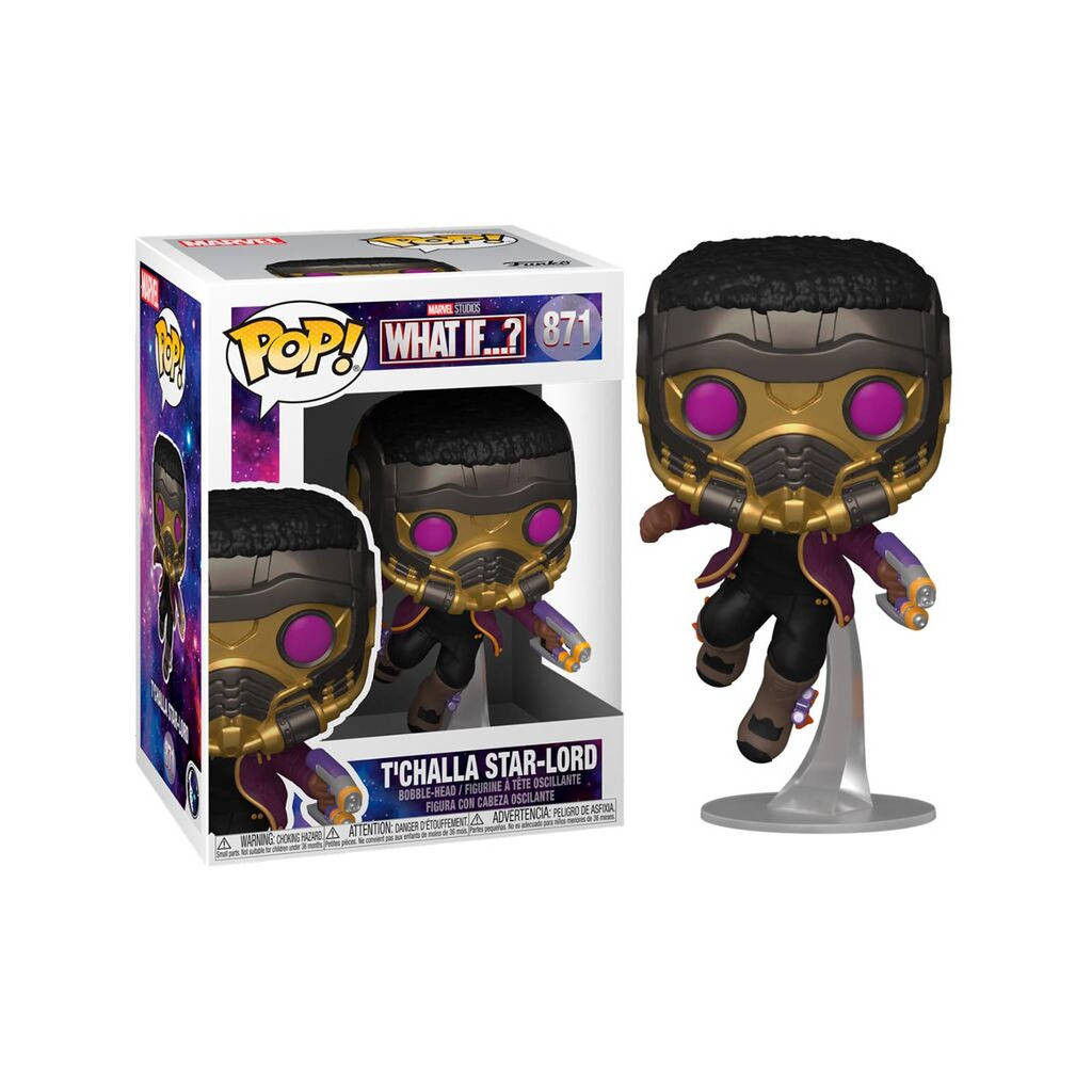 Figurine Pop! - T'Challa Star-Lord n°871