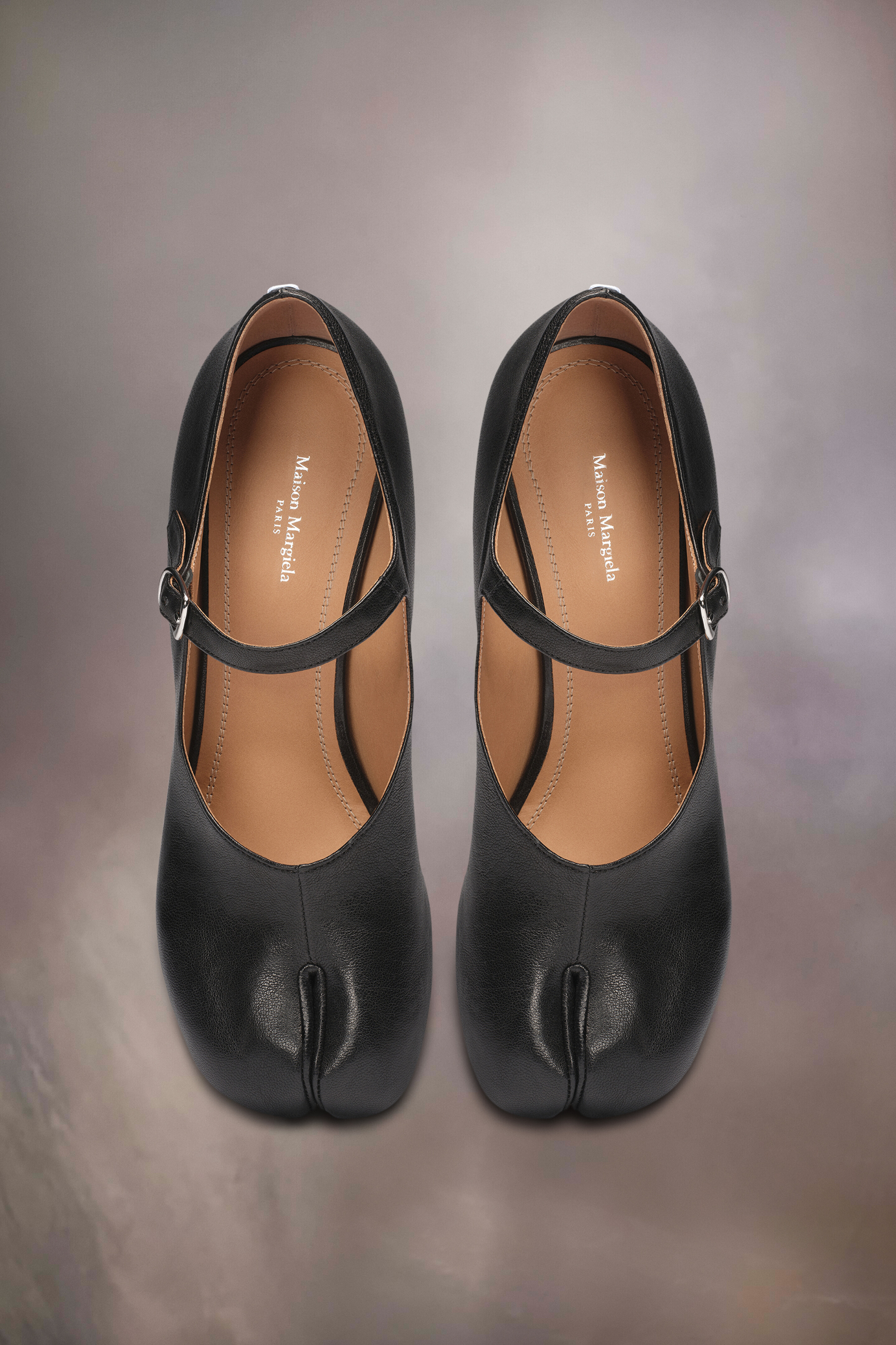 Chaussures Mary-Janes Tabi À Talons Noir
