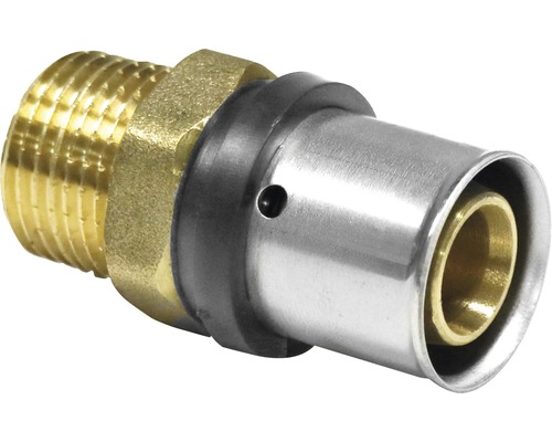 veporit. Persfitting overgangsstuk Verbind TH en U-profiel 20 mm x 1/2