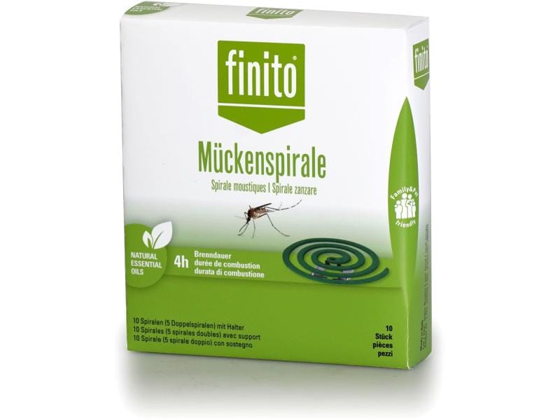 finito green Mückenspirale mit Halter Finito green Mückenspirale Refill