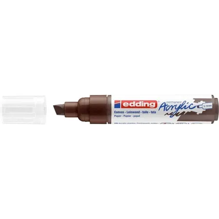 edding 5000 acrylic marker broad chocolate brown