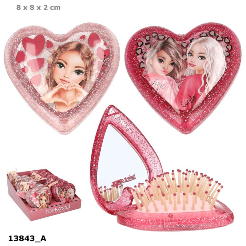 TOPModel klapborstel LEOHEART
