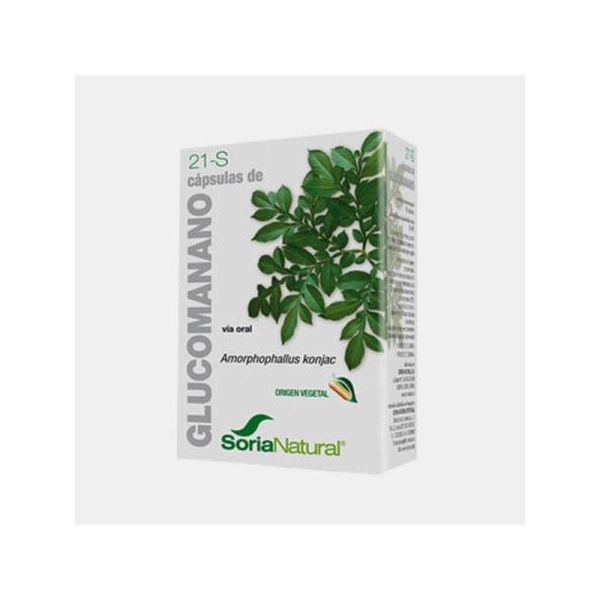 Soria Natural 21-s Glucomanano 60 Cápsulas