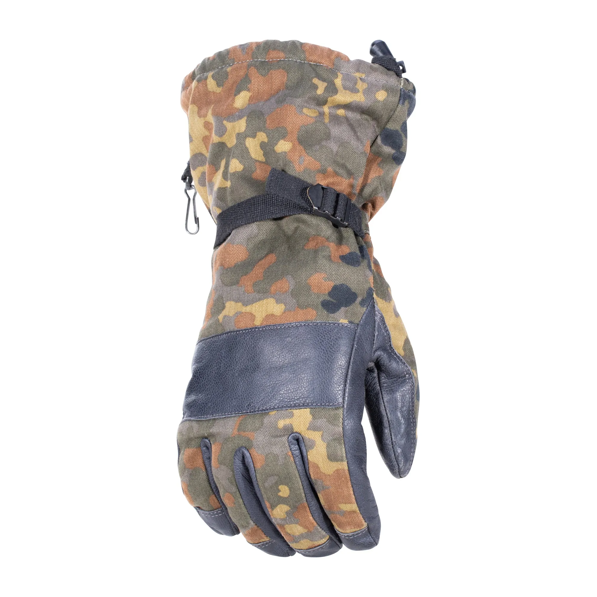 Bundeswehr Original -  BW Kälteschutzhandschuhe flecktarn gebraucht