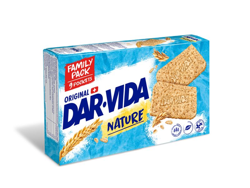 DAR-VIDA Snack Nature Multipack 375 g Cracker-Familienpack