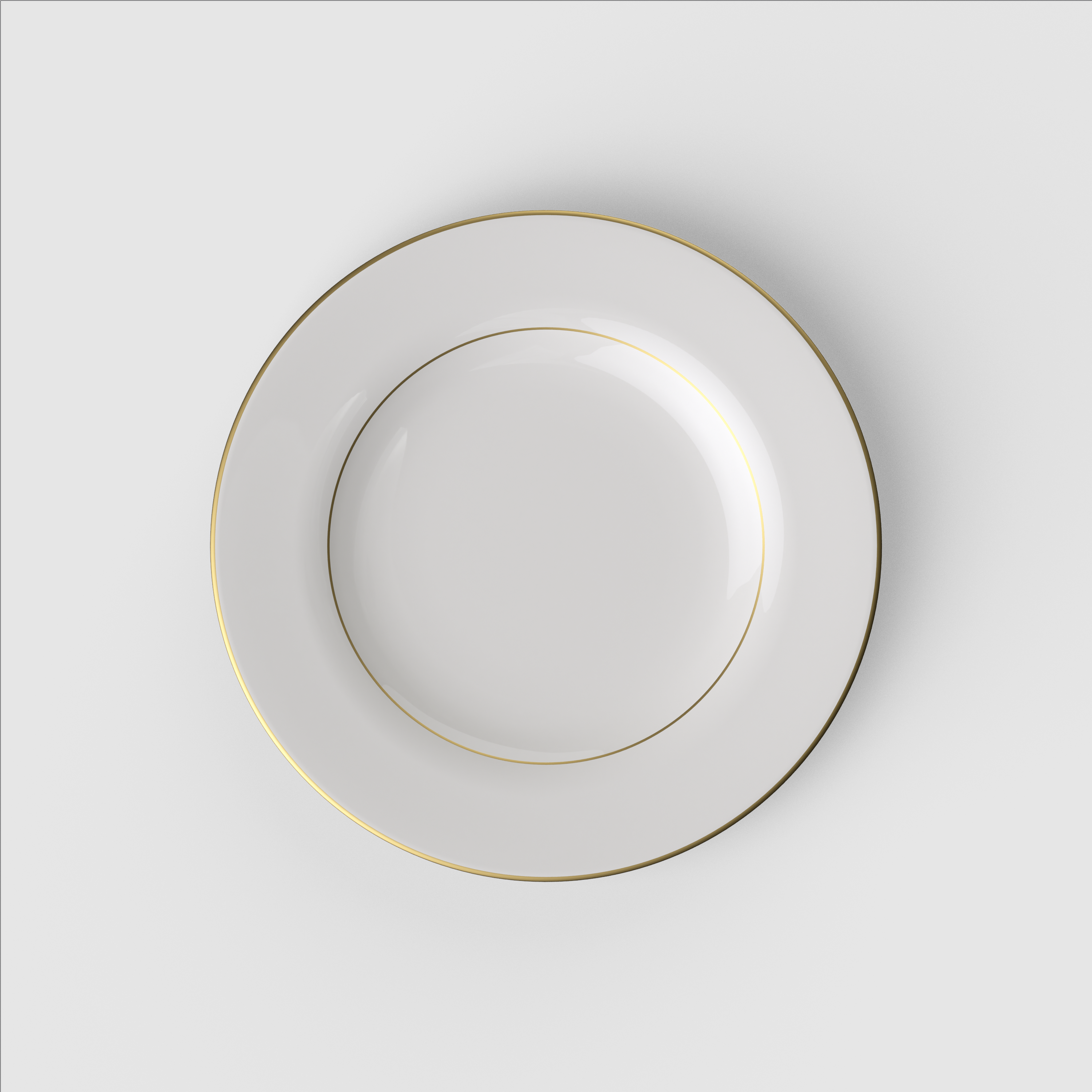 Anmut Bread plate White, 6.5'', Premium Bone Porcelain