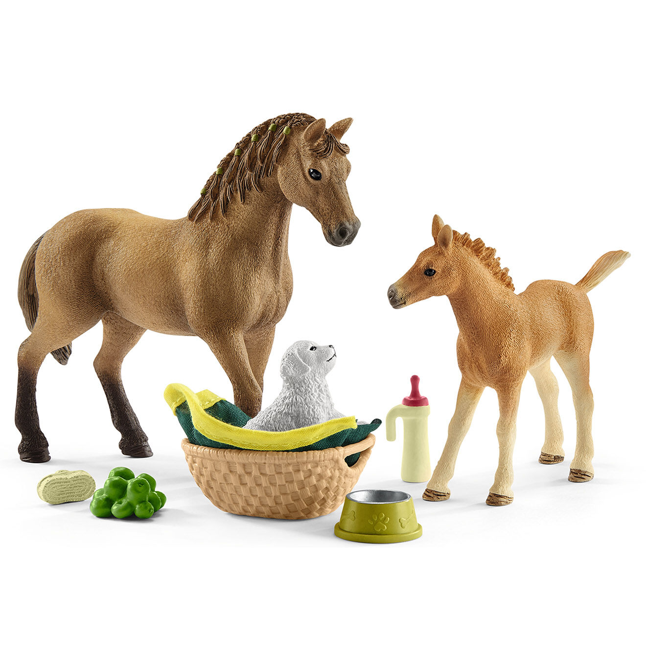 Schleich Soins pour bébés animaux multicolore