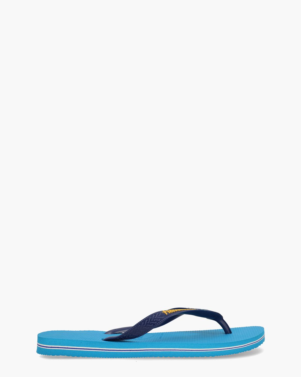 Havaianas Brasil Logo Turquoise Herenslippers