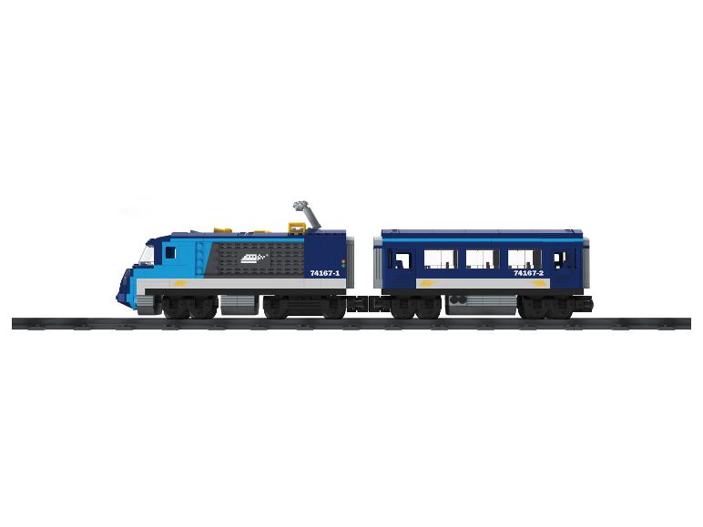 Bouwstenen set trein