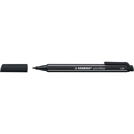 Filzschreiber - STABILO pointMax - Einzelstift - schwarz