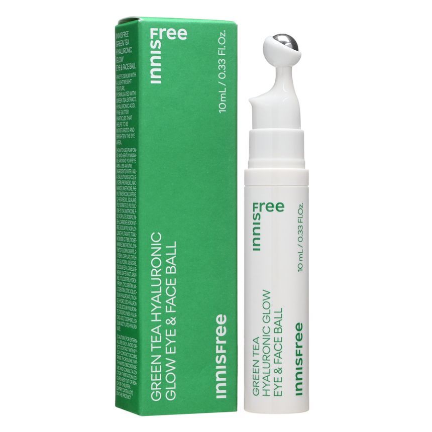 innisfree - Groene thee hyaluronzuur glow oog- en gezichtsbal