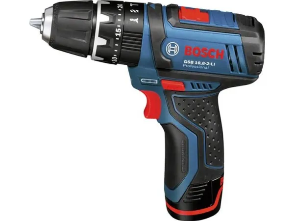 Bosch AKKUSLAGBOREMASKINE GSB 12V-15 2X2AH BAG