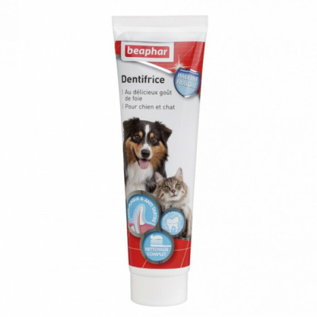 Pâte dentifrice au foie Beaphar