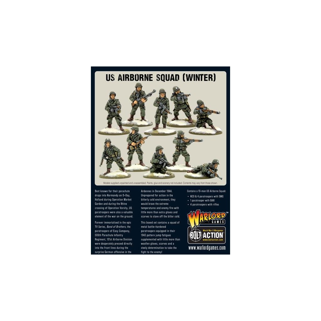 Bolt Action - US Airborne Squad (Winter)