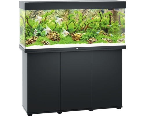 JUWEL Rio 240 SBX aquariumcombinatie met ledverlichting, verwarming, filter en zwarte kast