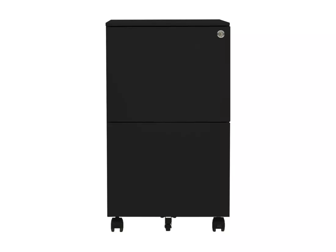 Classeur mobile Noir 39x45x67 Acier