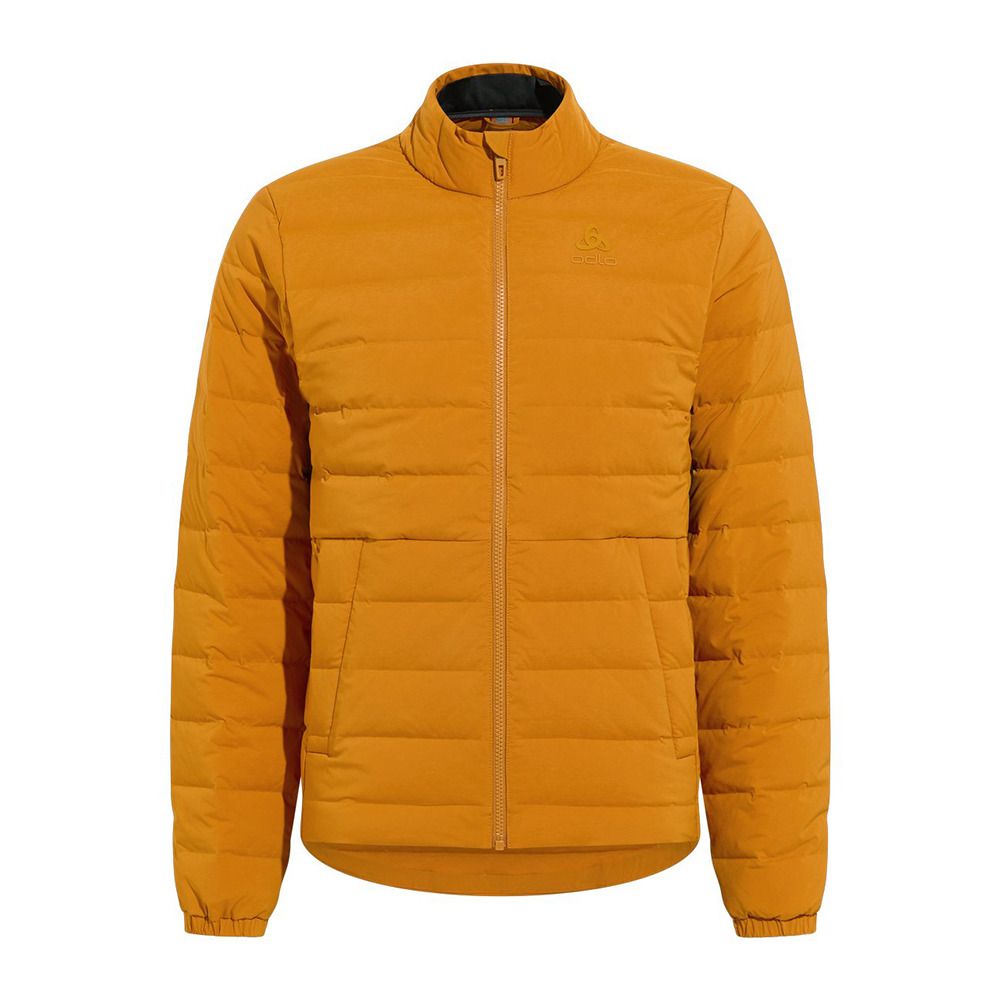 Odlo ASCENT N-THERMIC HYBRID - Doudoune Homme honey ginger