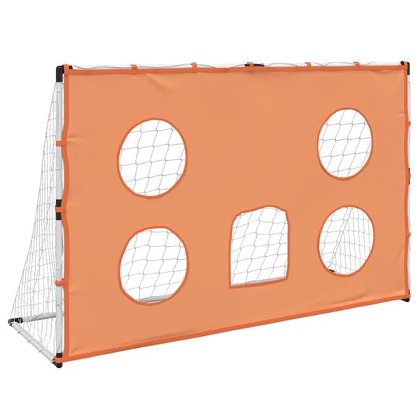 vidaXL Fotballmål for barn med målmatte og ball 182x62x118 cm