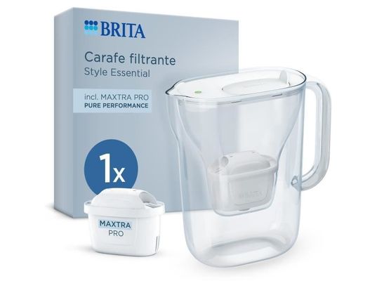 BRITA - Carafe Style essential – 2,4 l - blanche – styleessential