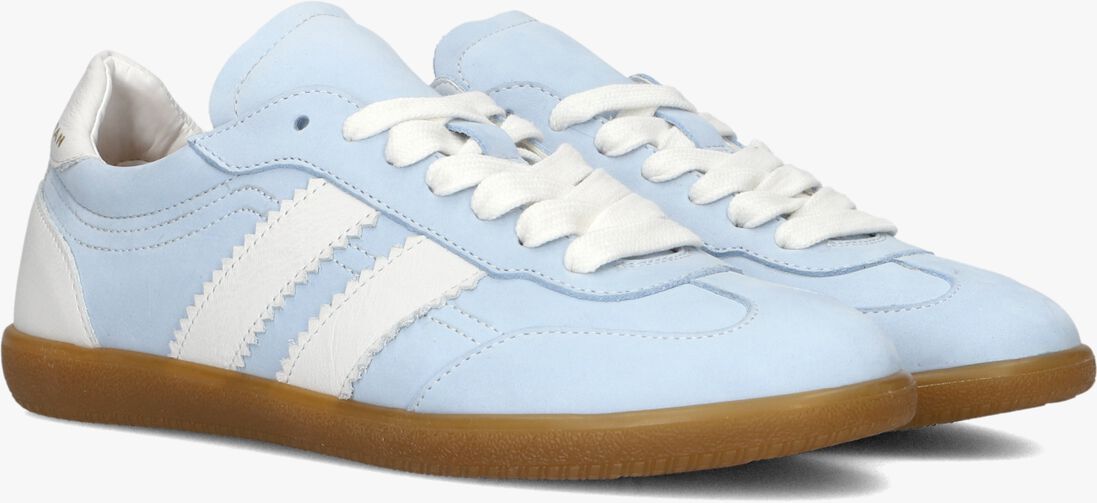 blauwe stefano lauran lage sneakers 1white101