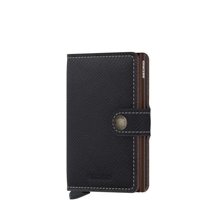 Secrid Miniwallet Saffiano Brown