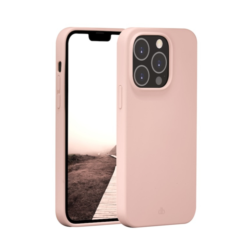iPhone 14 Pro Max MagSafe Silikon Case Hülle Monaco Recycled (MO67PISA1650) - Pink Sand