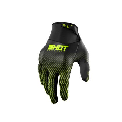 Gants Enduro Shot DRIFT - RIM 2025 - Jaune / Noir