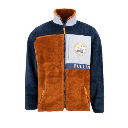 Veste Pull-in SHERPA - Noir / Marron