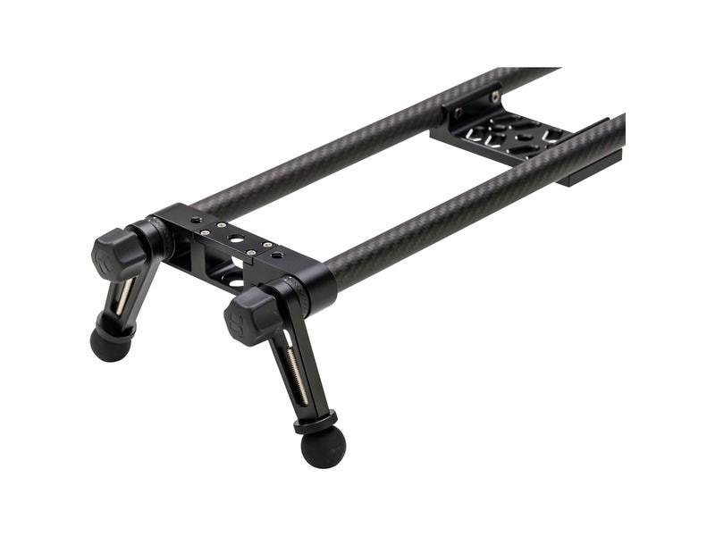 Benro Skater-/Slider-Stativ MoveOver 8 Carbon 600 mm Fortschrittlicher Kamera-Slider mit bis zu 8 Kilogramm Traglast